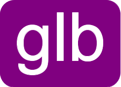 glb whiteOnPurple logoOnly